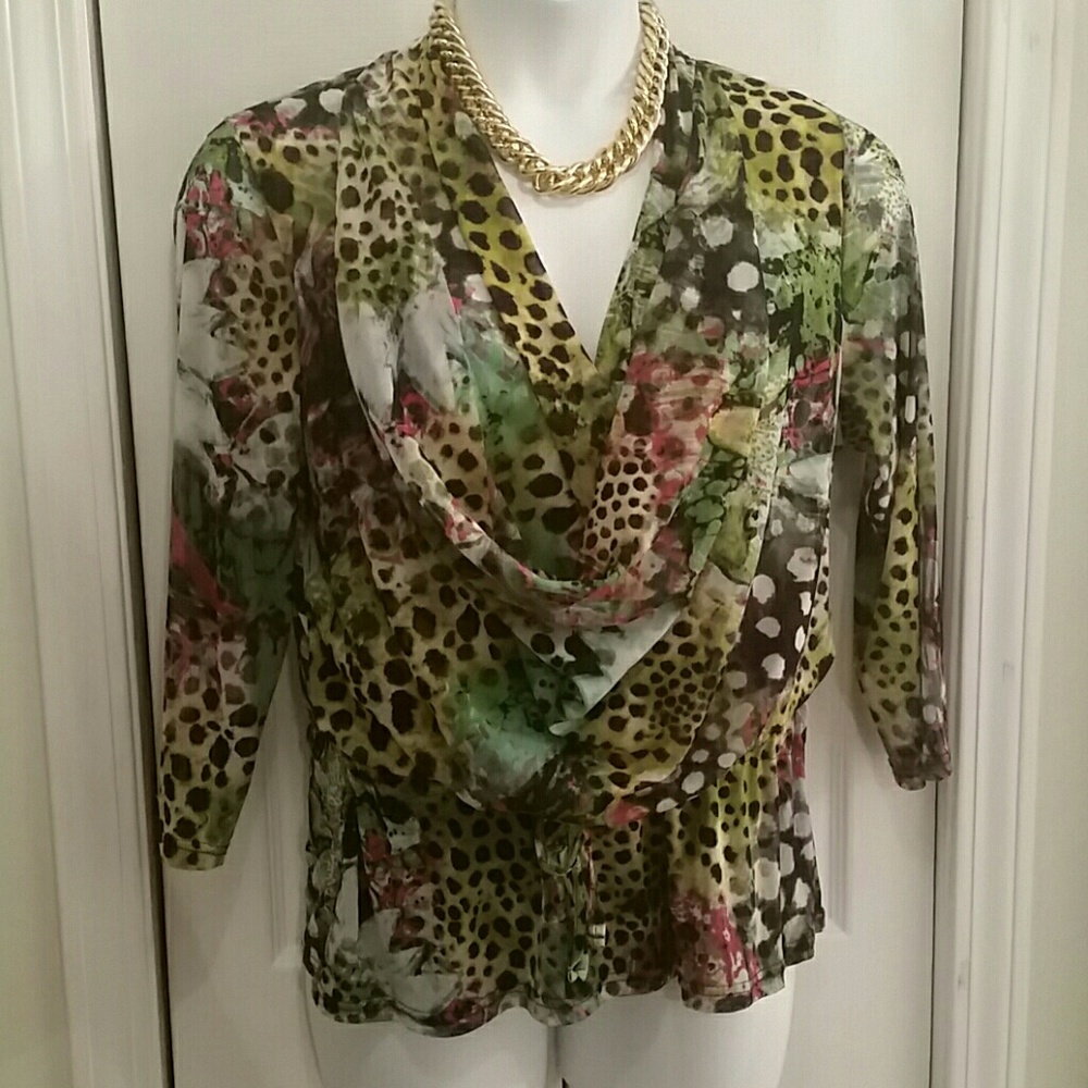 Fun unique blouse